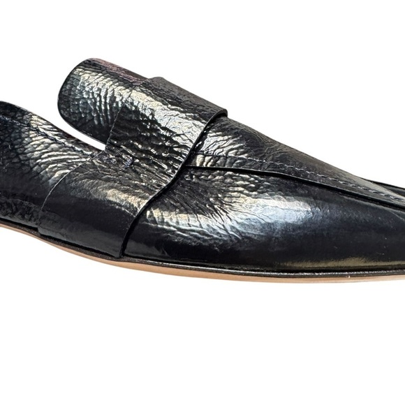 Mansur Gavriel Black Leather Loafers - Picture 3 of 6